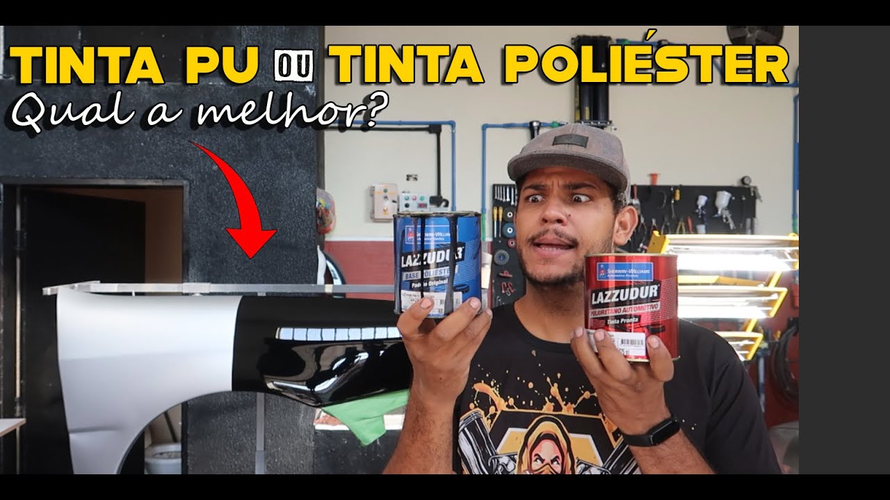 TINTA POLI&Eacute;STER OU TINTA PU - QUAL &Eacute; MELHOR?