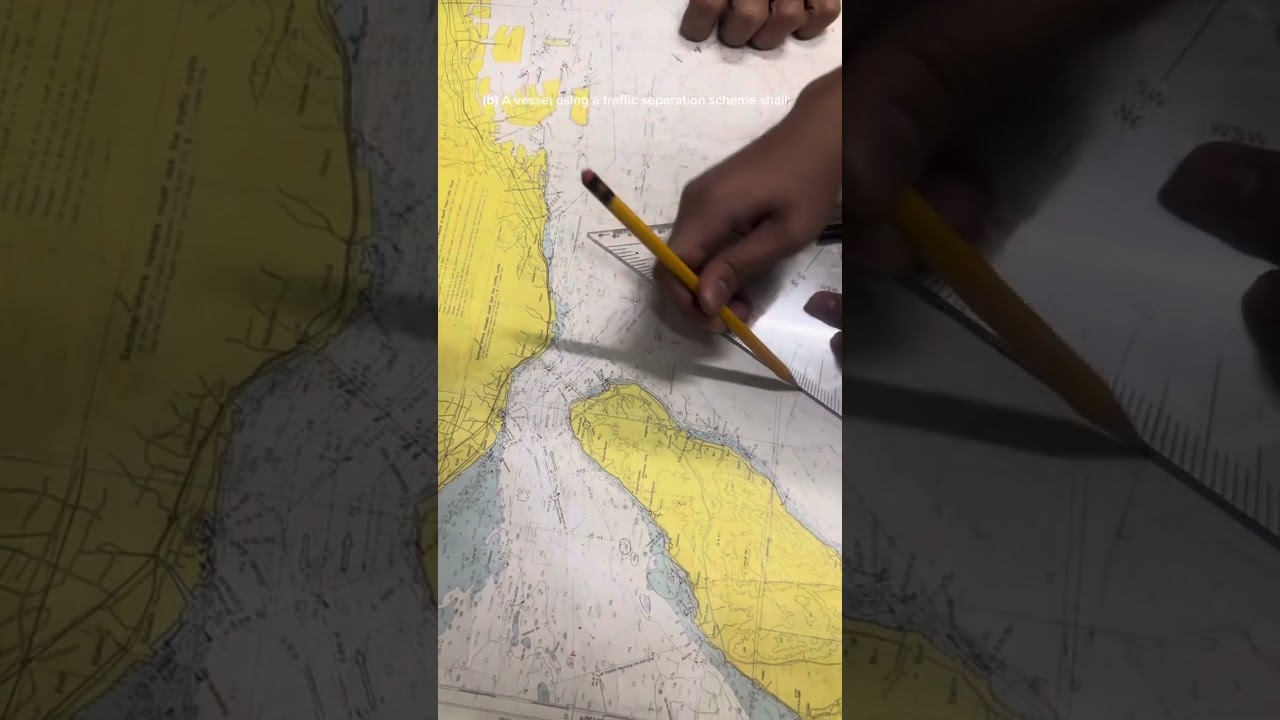 HOW TO PLOT WAYPOINTS ON PAPER CHARTS!
