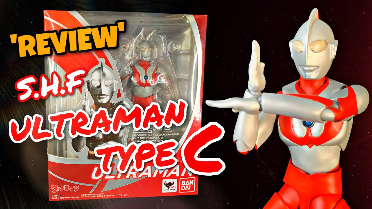 REVIEW S.H.F ULTRAMAN TYPE C!!😆 1966 | BAHASA MELAYU | ウルトラマンAタイプ