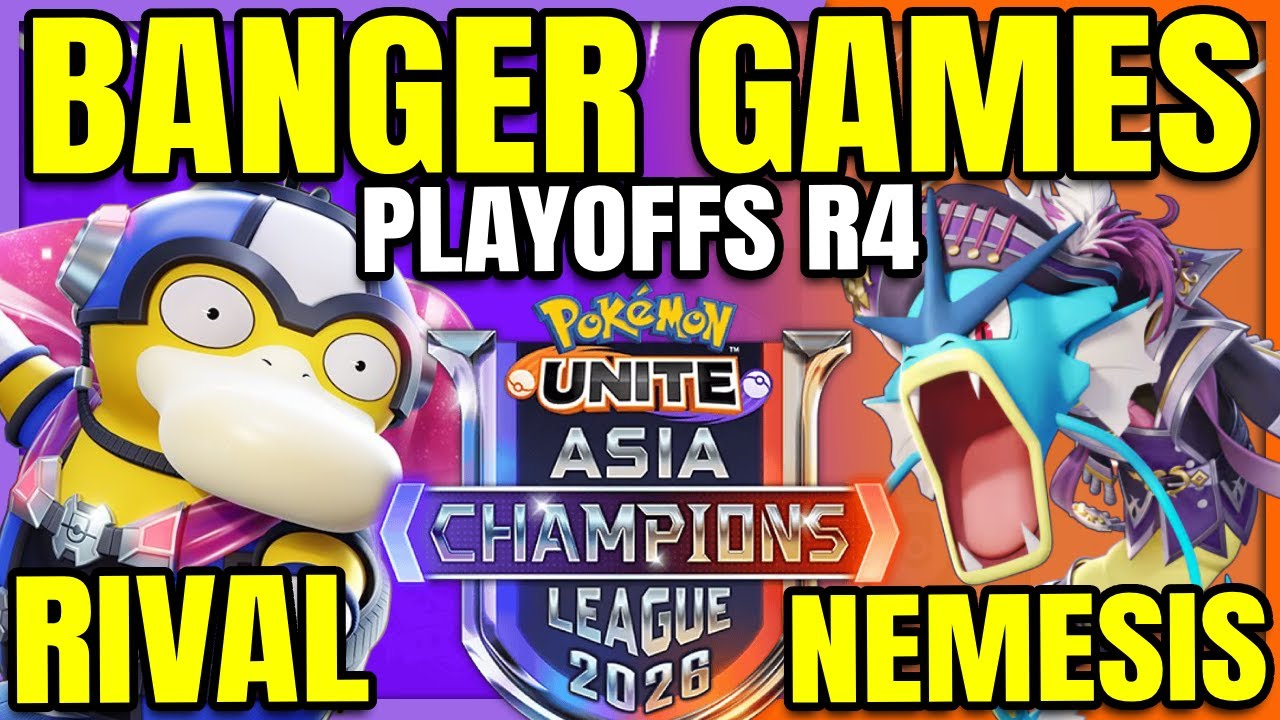 ONLY CLOSE GAMES Rival vs Nemesis - ACL SEA | Pokemon Unite