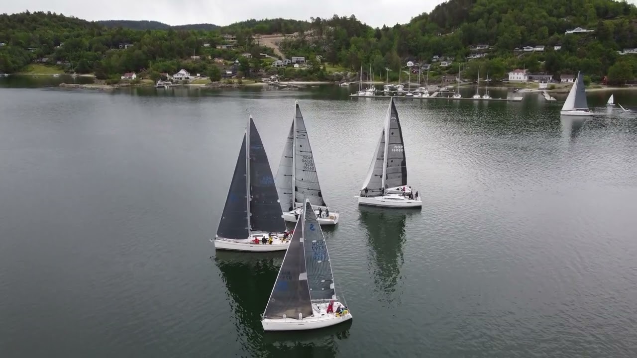 Onsdagsregatta Brevik Seilforening 21 5 2025