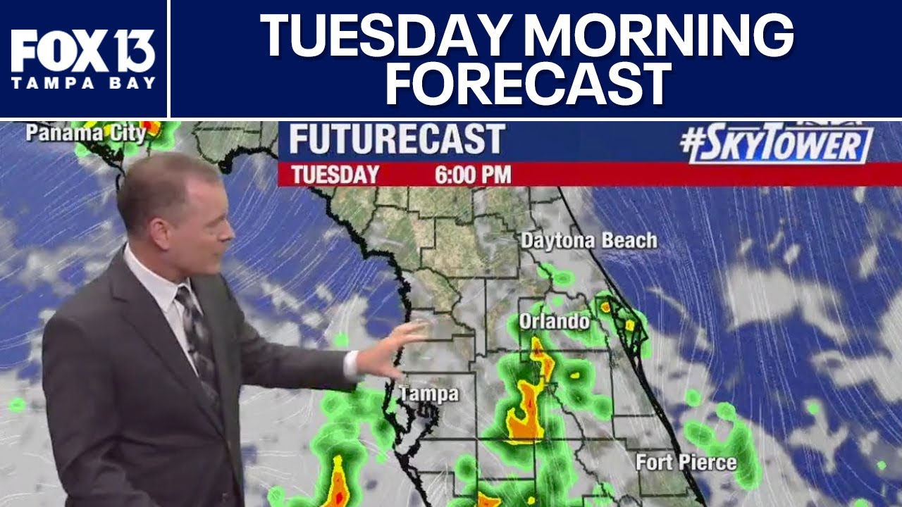 Tampa weather | More rain & storms for Tuesday