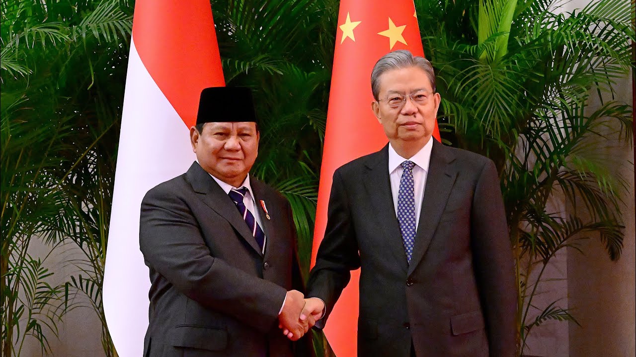 Pertemuan Bilateral Presiden Prabowo dengan Zhao Leji, Beijing, 9 November 2024