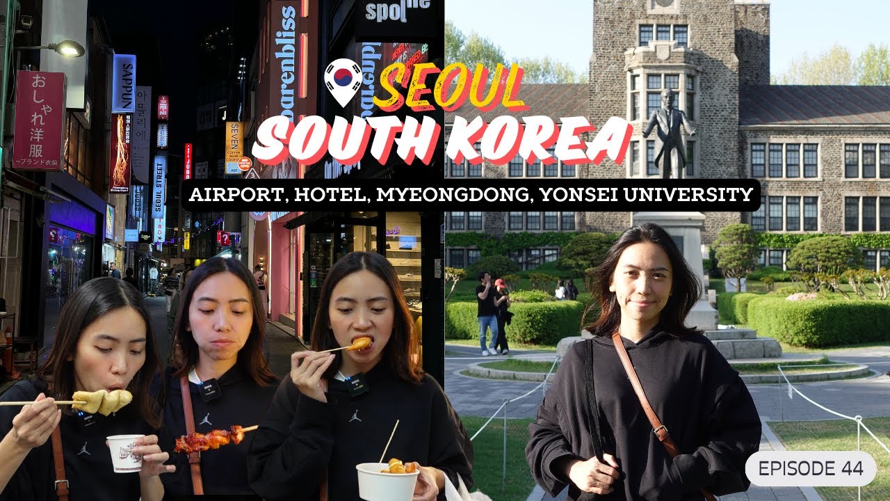 Seoul South Korea Vlog 1 | Auntie Jea