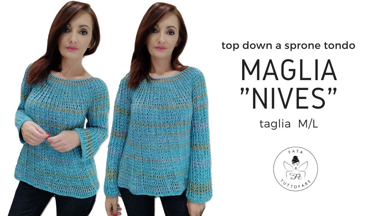 TUTORIAL: Maglia top down 