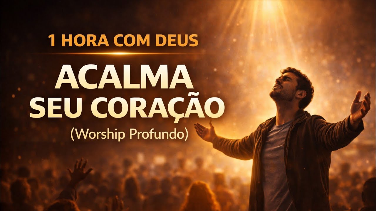 1 Hora com Deus 🙏 Louvor e Adoração para Acalmar o Coração | Se Você Precisa de Paz