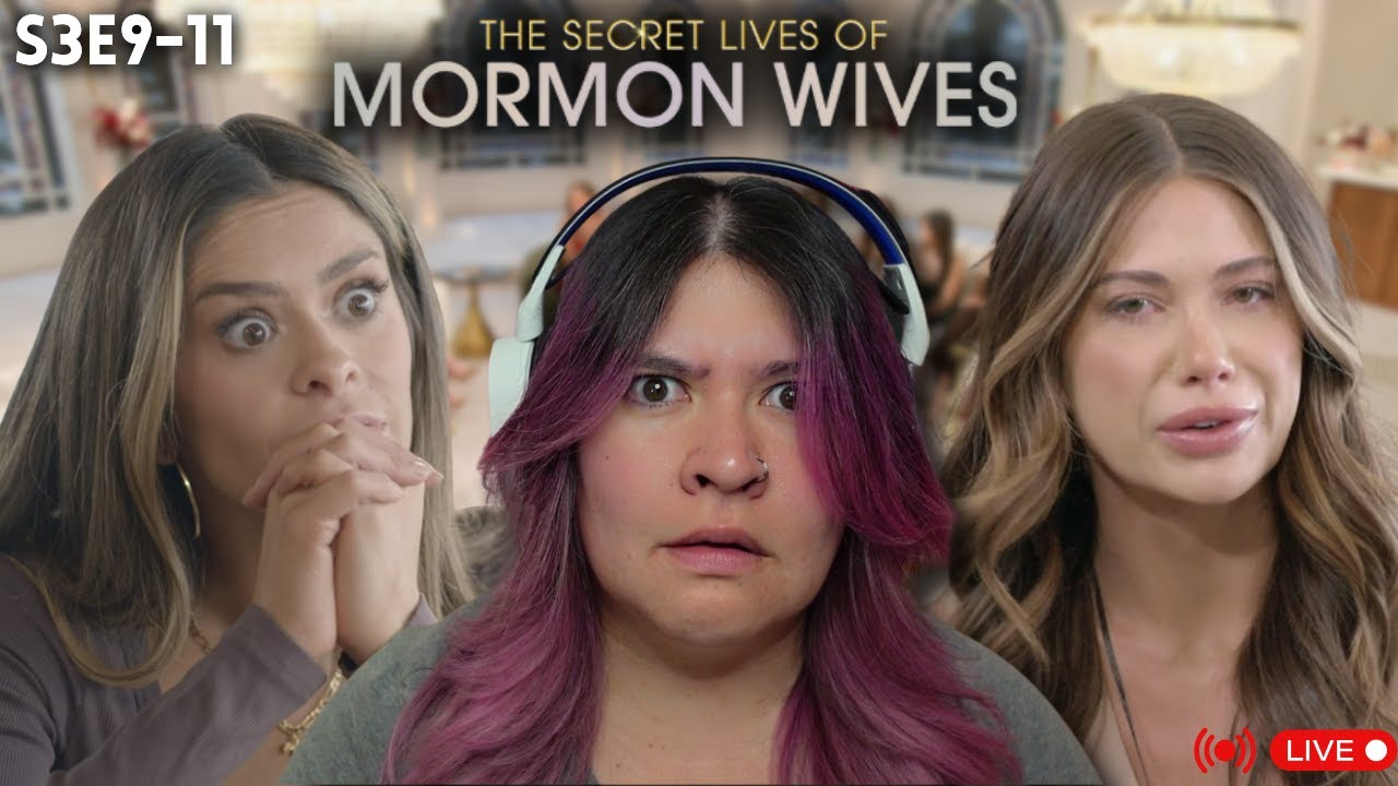 All of These People Need Therapy | Secret Lives of Mormon Wives LIVE Review S3 Ep 8