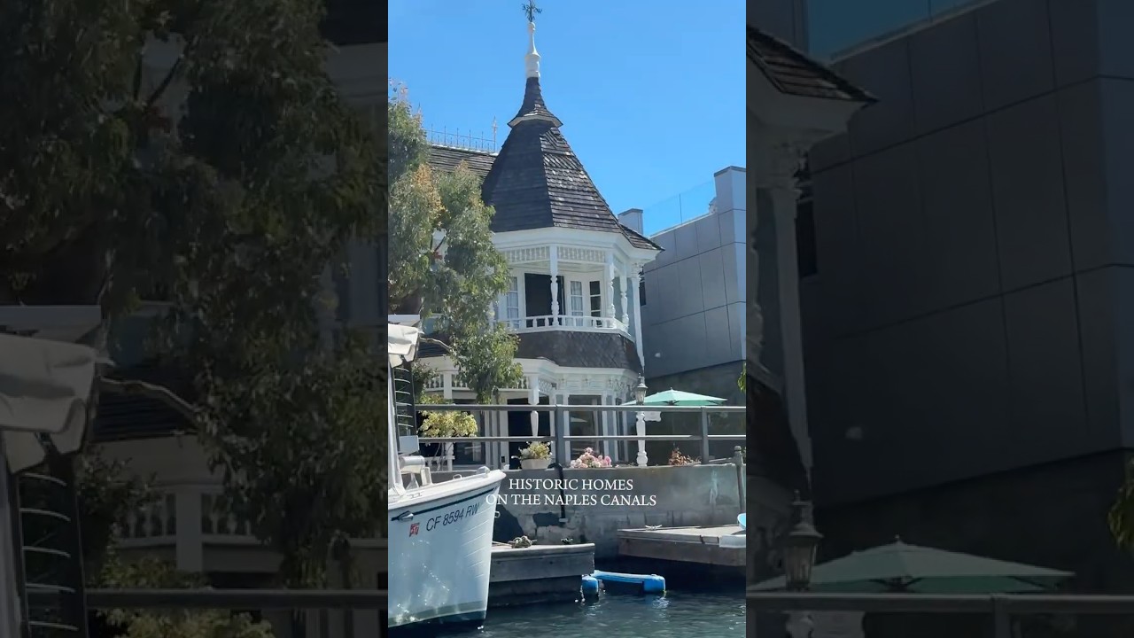 HISTORIC HOMES ON NAPLES ISLAND CANALS