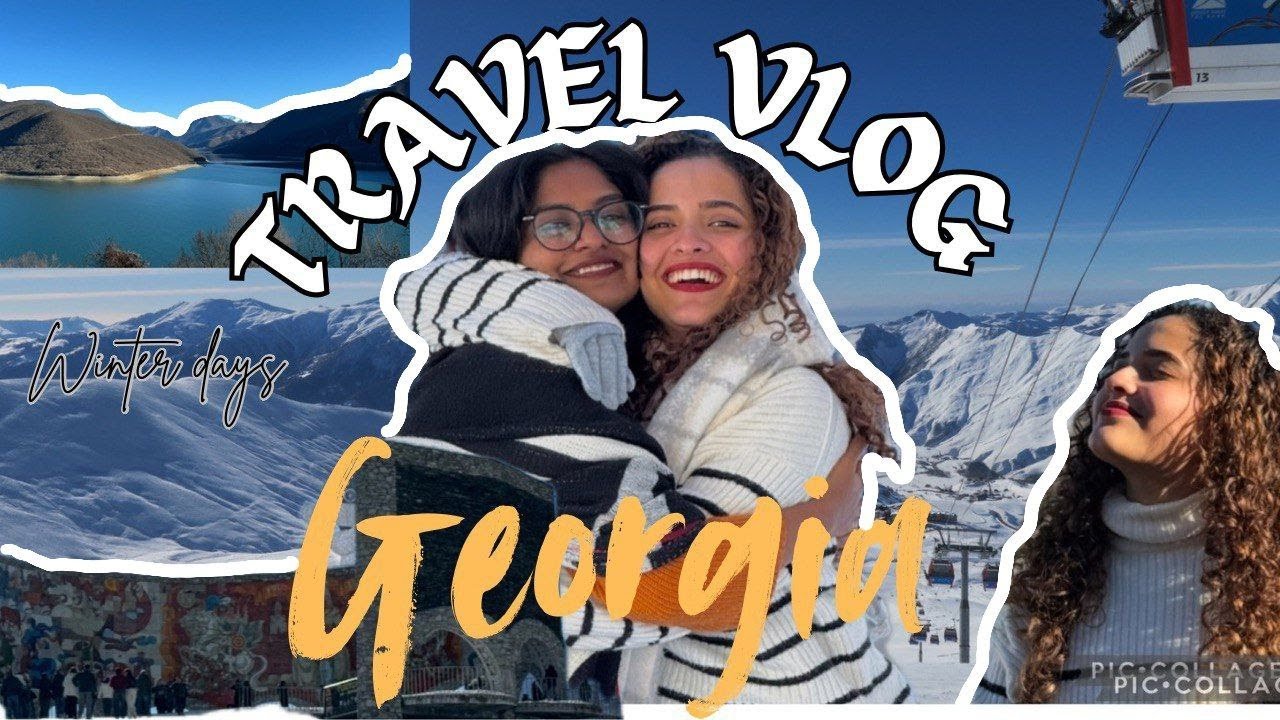 TRAVEL VLOG : THE UNEXPECTED TRIP TO GUDAURI, GEORGIA 🇬🇪 | CULTURE , ART, SNOW