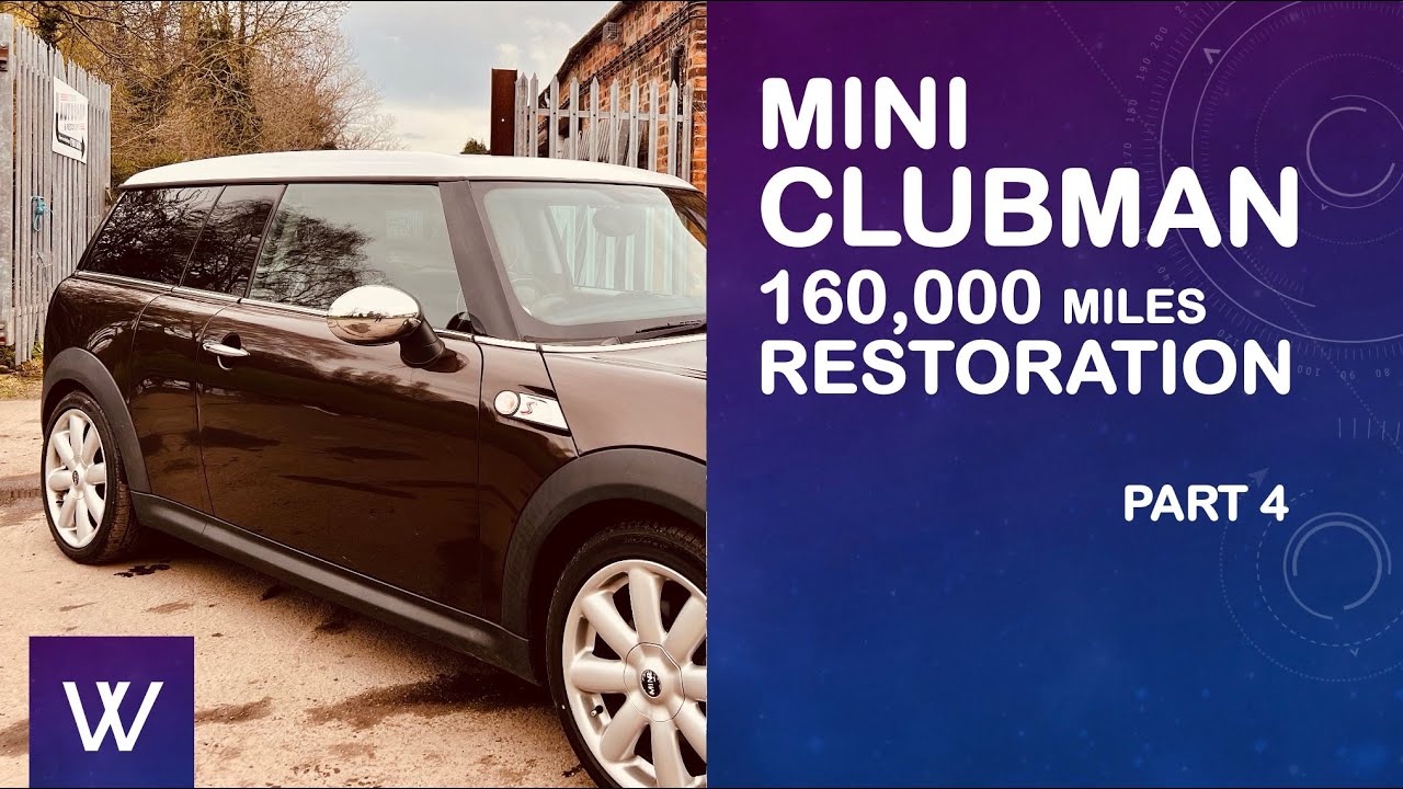 R55 Mini Clubman Cooper S Chocolate my restoration project progress to Mayfair 50 years spec P4