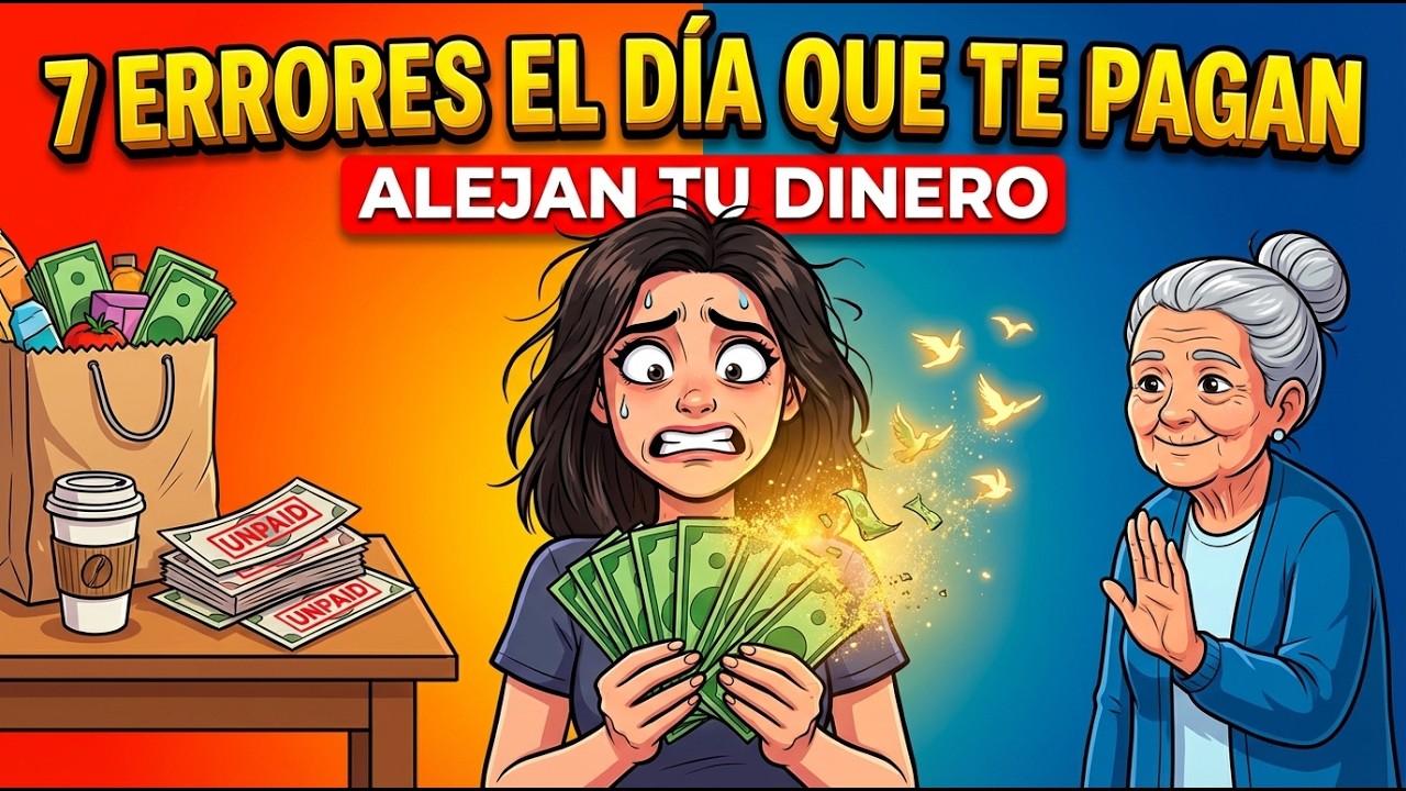 7 COSAS QUE HACES EL DÍA QUE TE PAGAN QUE ALEJAN EL DINERO PARA SIEMPRE
