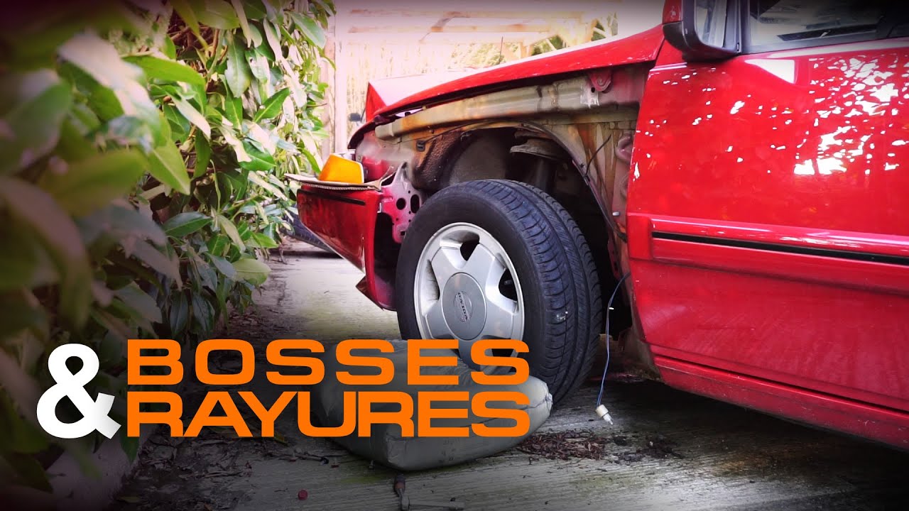 Rénovation Volvo 480 Turbo EP06 - L'heure du redressage