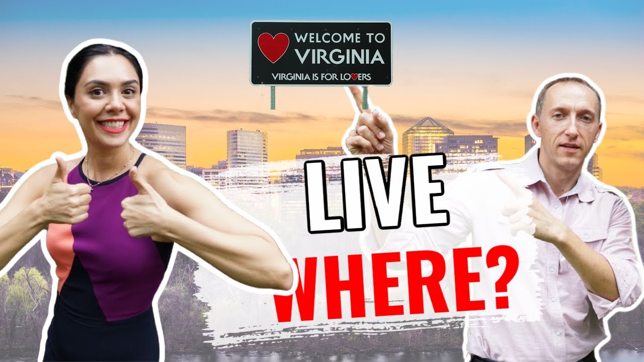 Top 5 BEST places to live in Virginia | Moving to Virginia