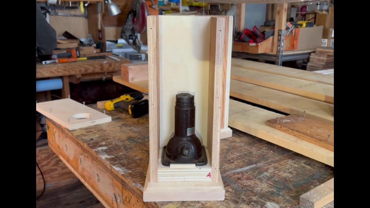 Jack-in-the-Box Portable Workbench Support