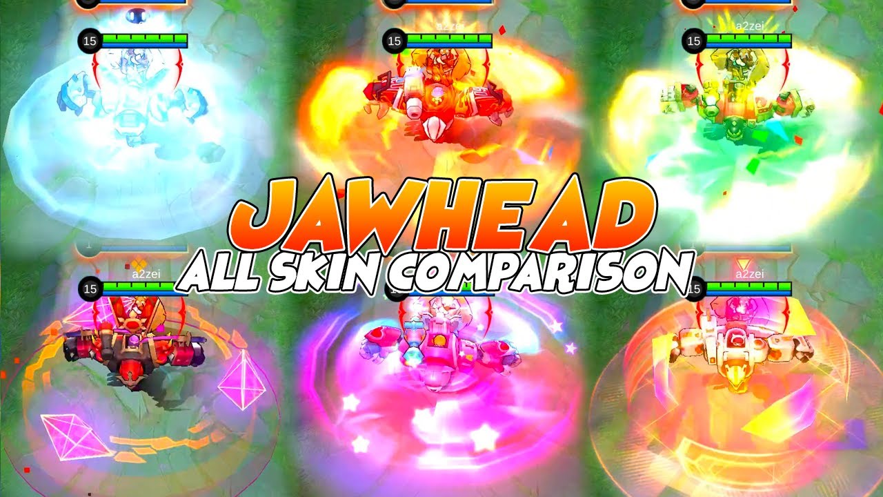 Jawhead All Skin MLBB Comparison