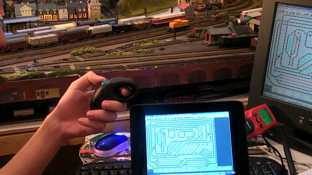 Anleitung zur Steuerung einer Modellbahn mit Tablet PC