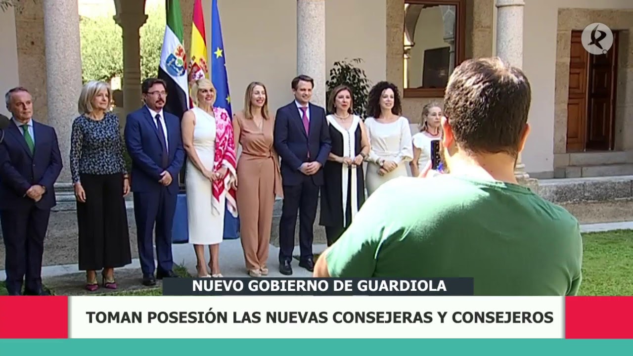 Toma de posesión de los consejeros y consejeras | Canal Extremadura