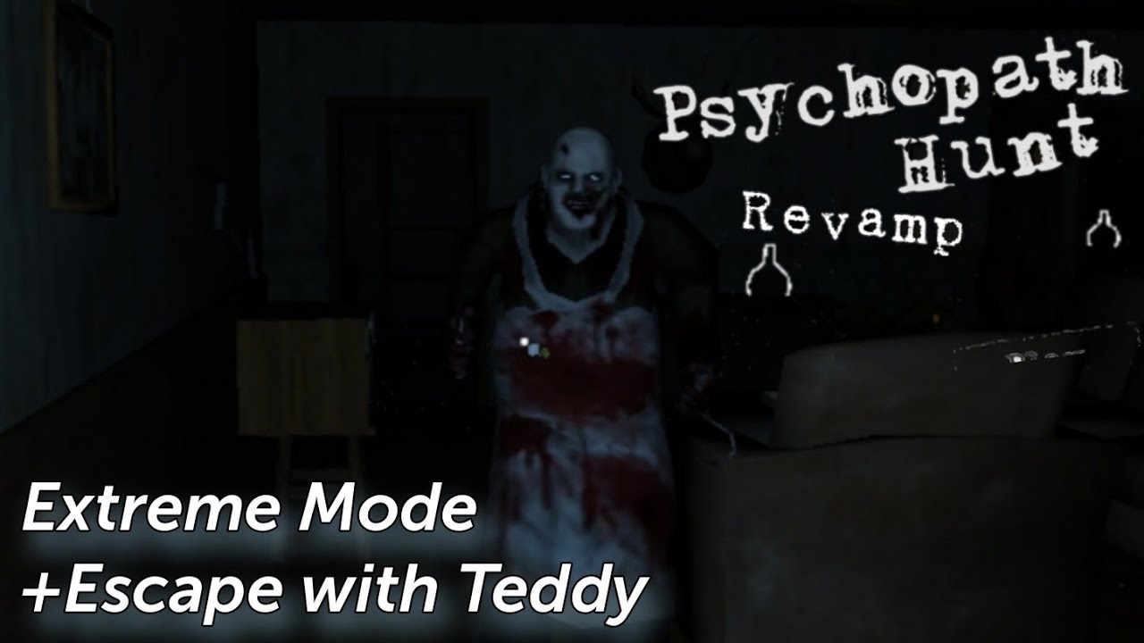 Psychopath Hunt Revamp Flashlight In Android - Extreme Mode Full Gameplay