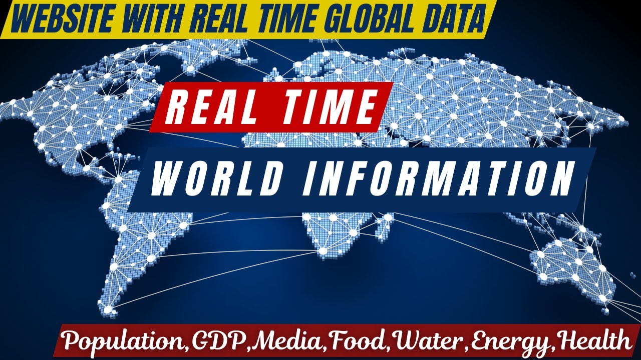🌍WORLDOMETER Website Overview| Live World Statistics & Real-Time Data| World Data Analysis and Facts