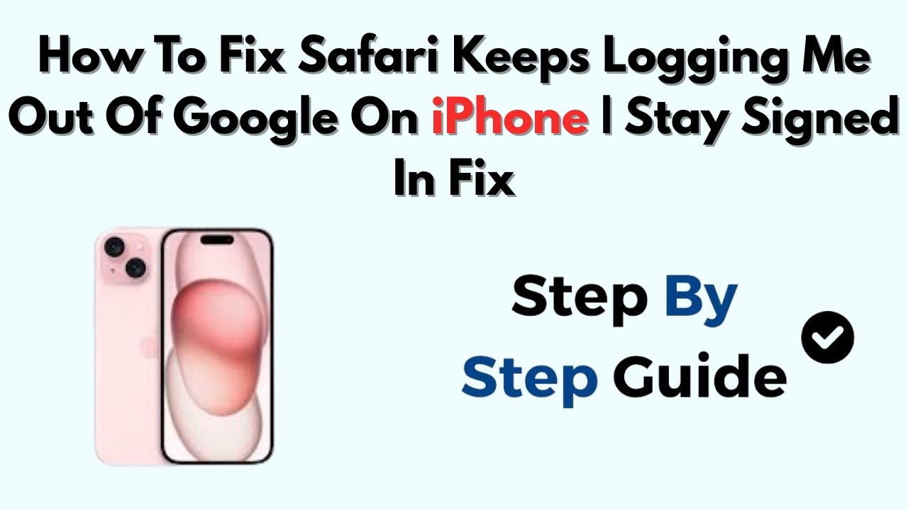 Как исправить ошибку Safari, которая постоянно выводит меня из Google на iPhone | Оставайтесь в с...