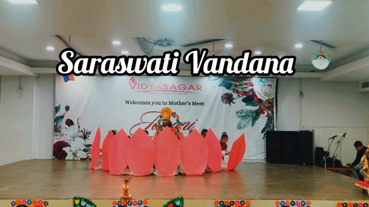 Veena Vadini Var De | Saraswati Vandana | Group Dance | Vidyasagar International School | ASK ||