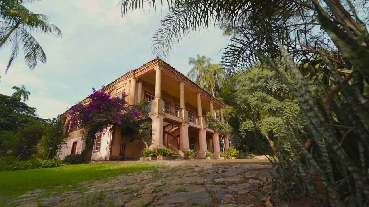 Fazenda histórica no Circuito das Águas Paulista