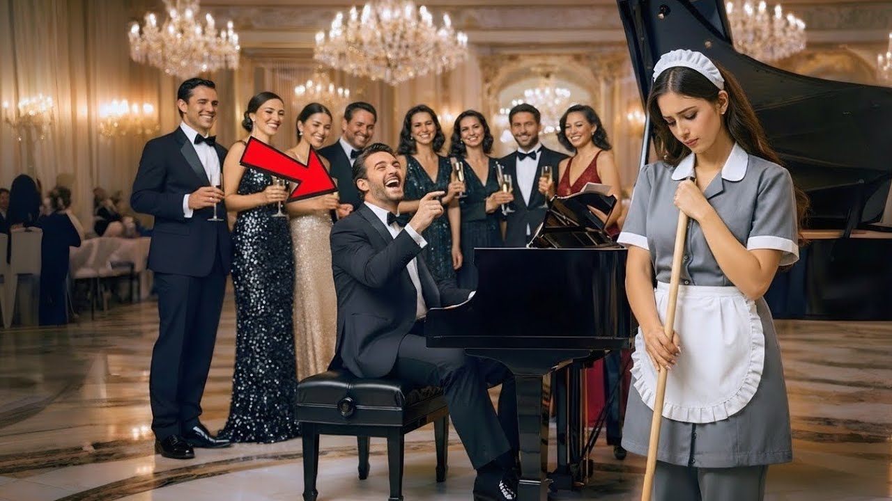 “TE HAGO CEO SI TOCAS ESTE PIANO” — EL MILLONARIO SE RÍE, PERO ELLA TOCÓ COMO UNA VERDADERA GENIA
