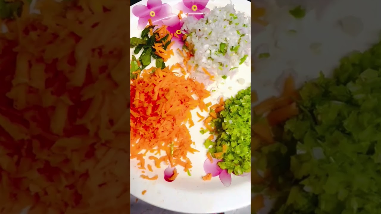 Colourful Rice chilla 🌈full recipe subscribe divisha@home kitchen