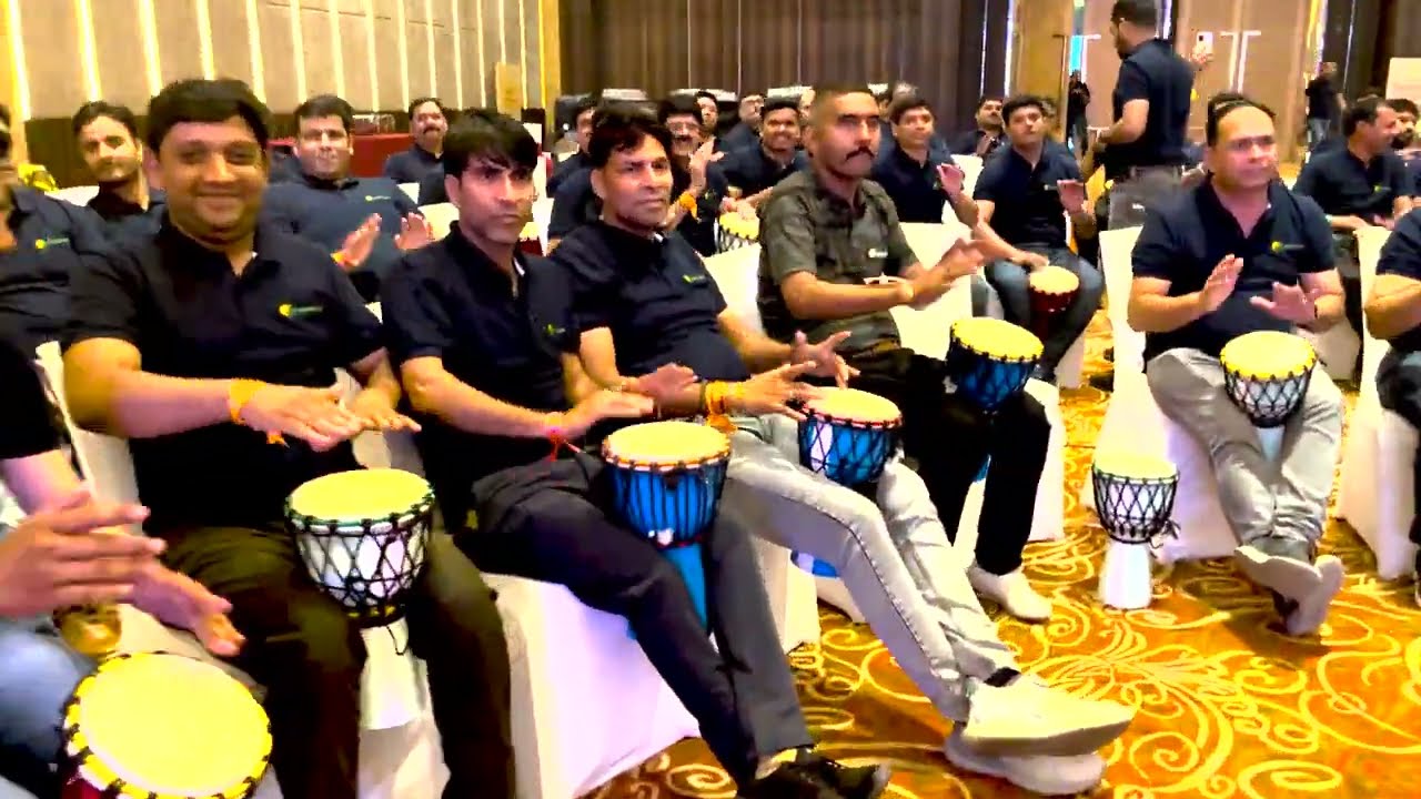 Saved the Corporate! Team Building & Leadership Developement Activity |CORP DRUM CIRCLE  in Gurgaon]