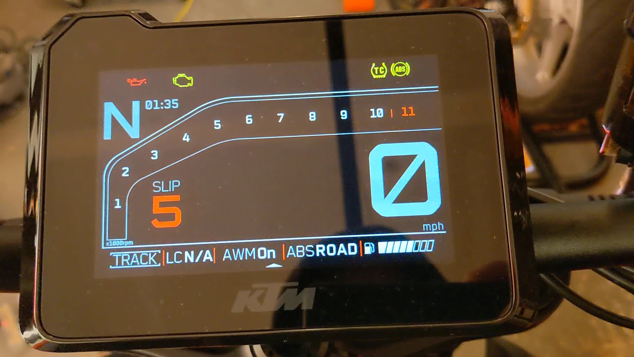 2020 KTM Super Duke 1290 R Launch Control How To