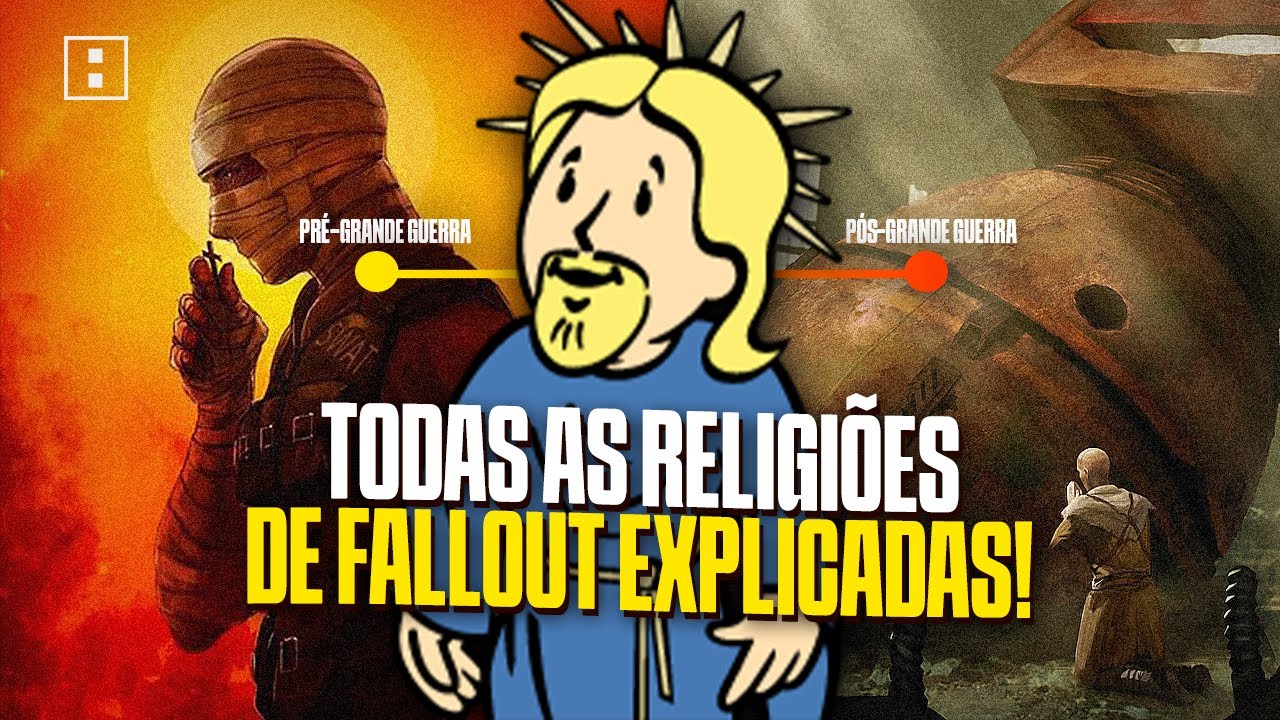 EXPLICANDO TODAS as RELIGIÕES de FALLOUT (VÍDEO COMPLETO)!