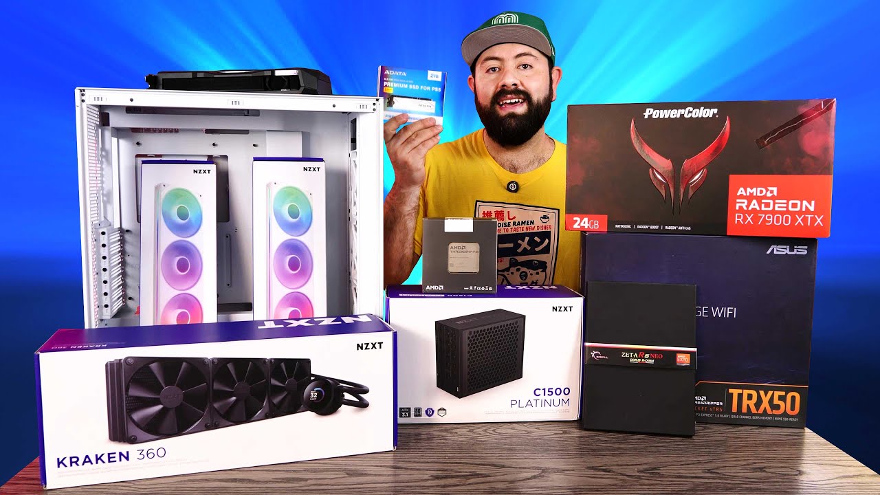 TODO PODEROSO, Ensamble THREADRIPPER 7980X 64 Nucleos 128 hilos +128GB DDR5 y DOS RX 7900XTX