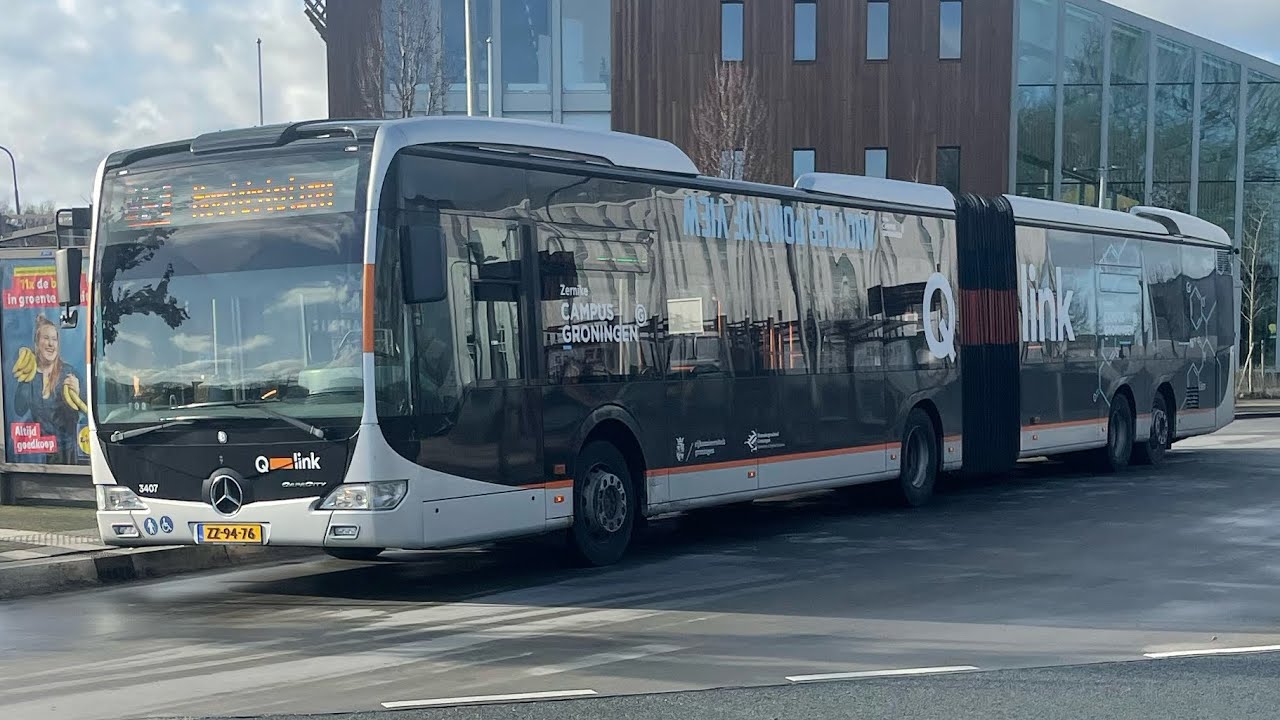 Mercedes Citaro O530 GL ‘CapaCity’ VOITH 3047 Qbuzz Groningen 🇳🇱