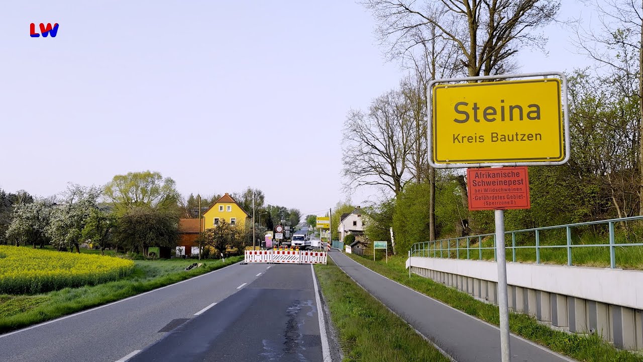 Steina/S95: Vollsperrung bis mindestens Oktober - LAUSITZWELLE