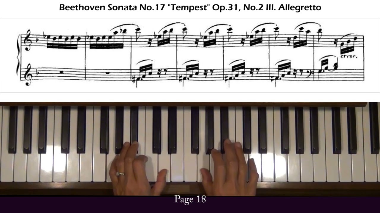 Beethoven Sonata No.17 