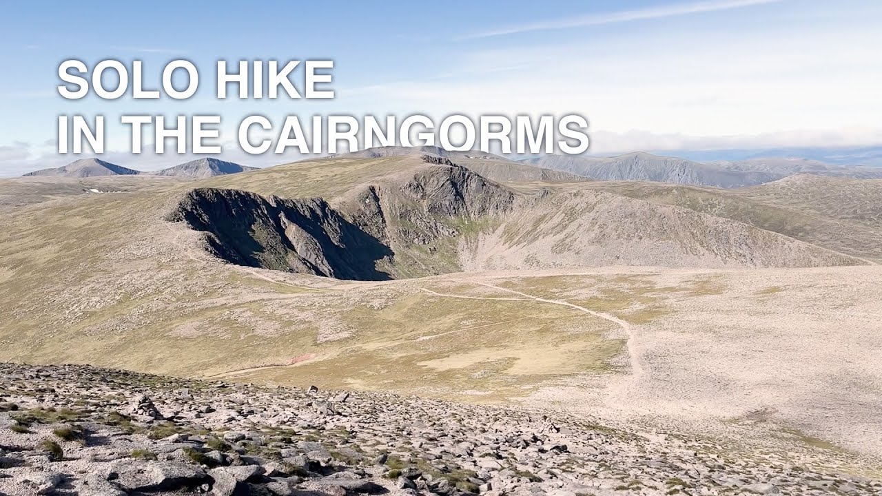 Cairngorm & Ben Macdui | Solo Hike Across the Cairngorm Plateau (Scotland, June 2024)
