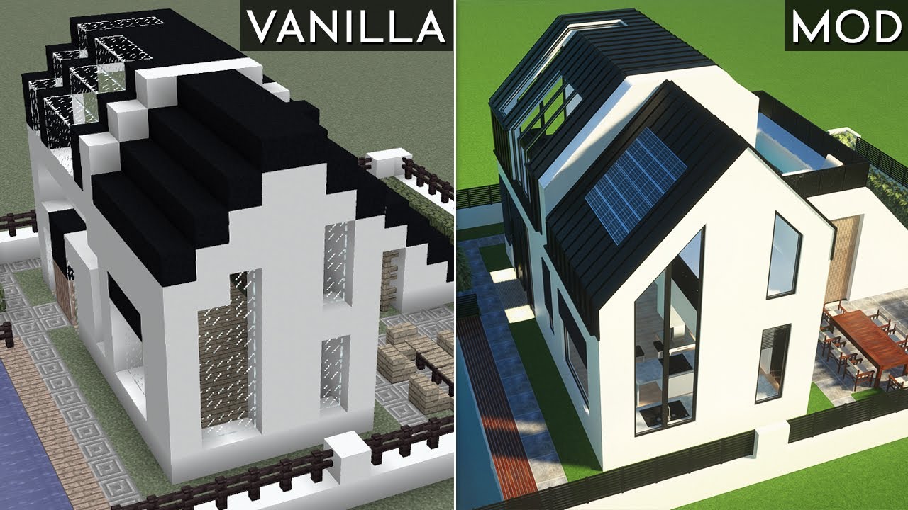Real Architecture in Minecraft! - Ultimate Immersion Mod v1.2 -x2048 + PTGI- Ray Tracing [4K]