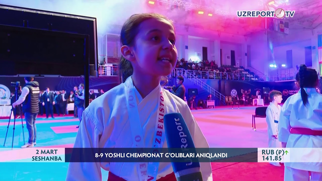 8-9 yoshli bolalar o‘rtasida o‘tkazilgan karate bo‘yicha musobaqa g‘oliblari taqdirlandi
