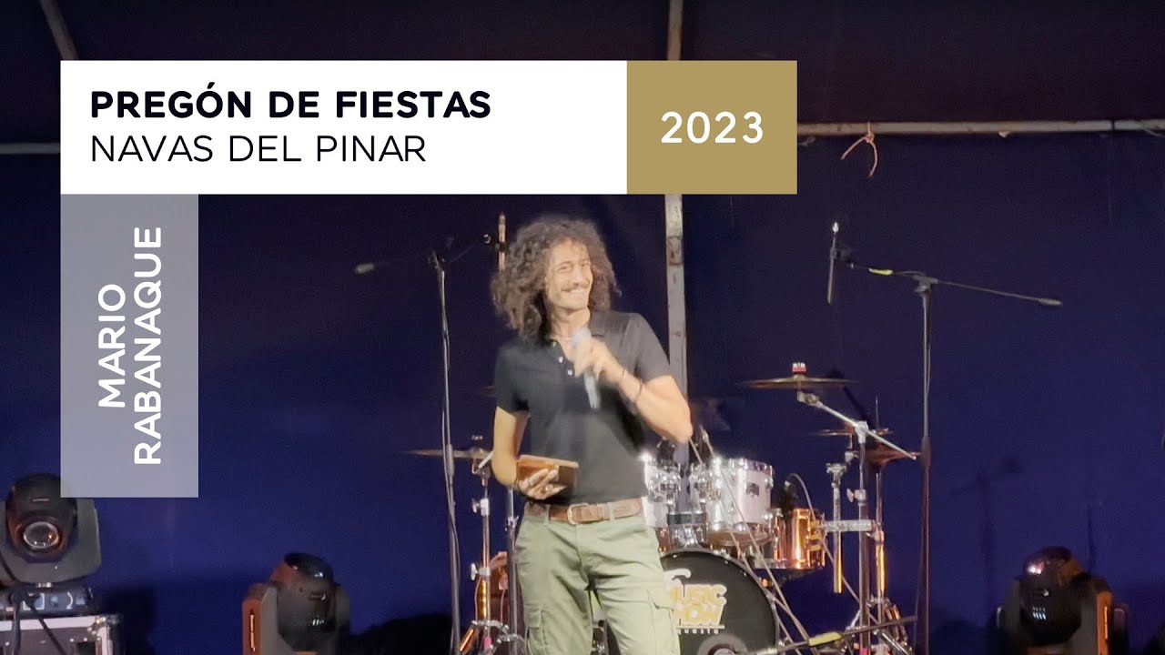 Pregón 2023 - Mario Rabanaque