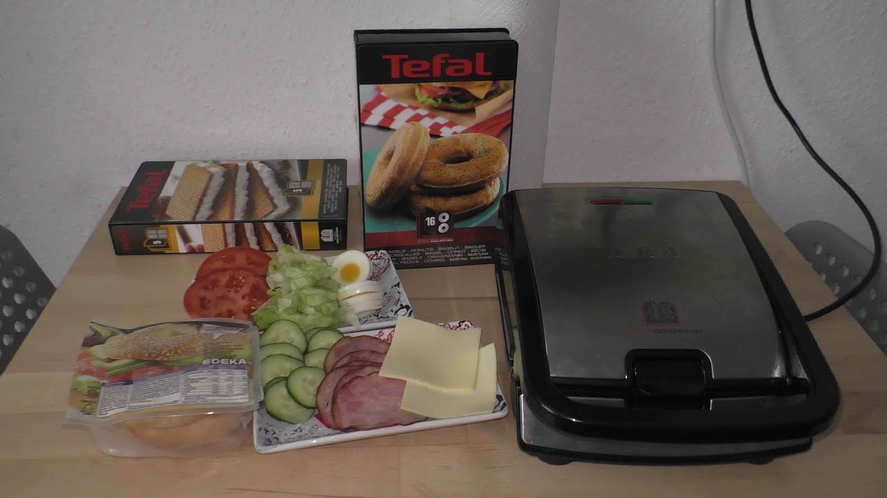 Tefal Snack Collection - Bagels Set For Snack Collection (XA801612)