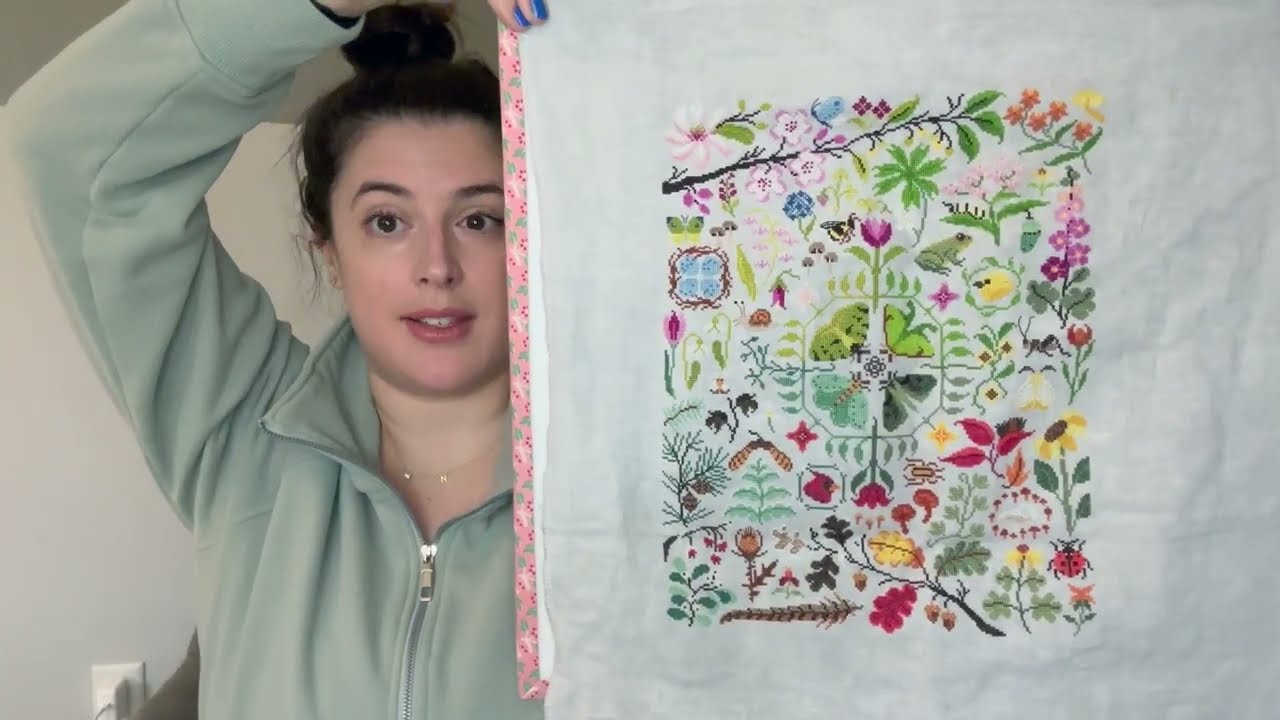 Flosstube 20: Прощай, New Hampshire Stitcher + совершенно новые проекты в процессе работы