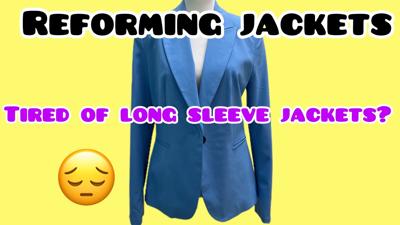 Turning your Long Sleeve Jacket Into a Vest!