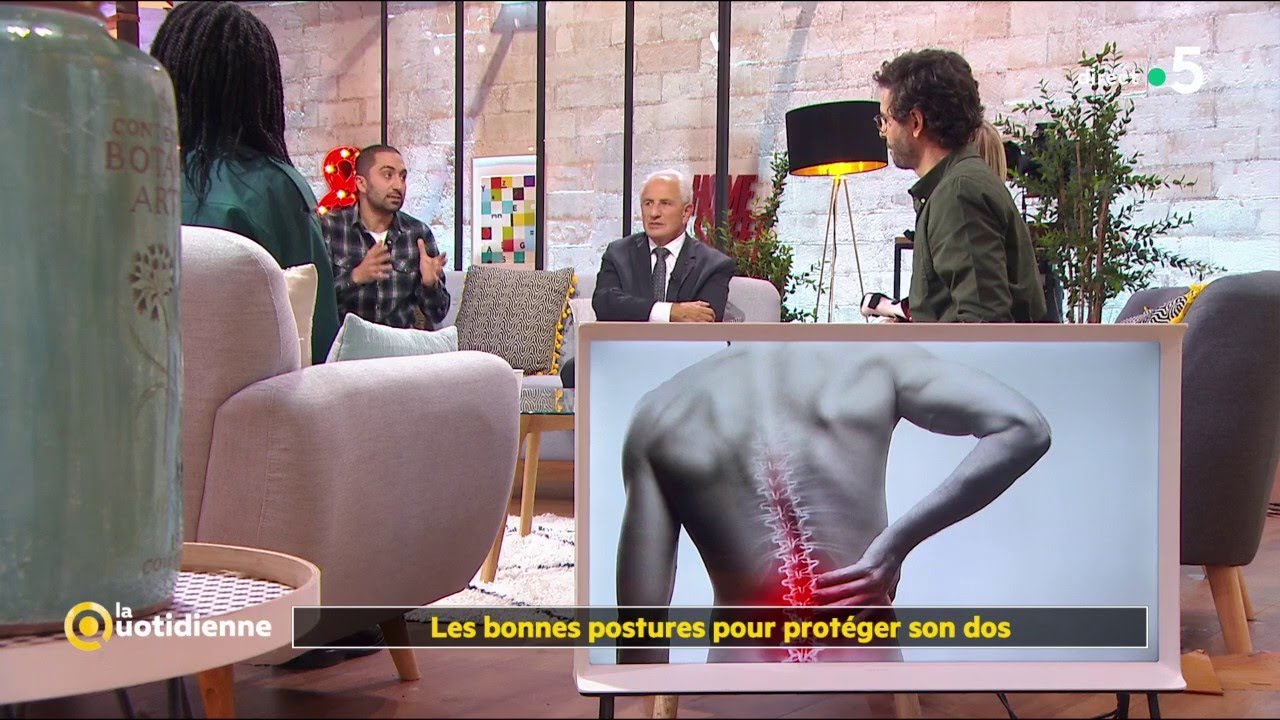 Les bonnes postures pour prot&eacute;ger son dos - La Quotidienne
