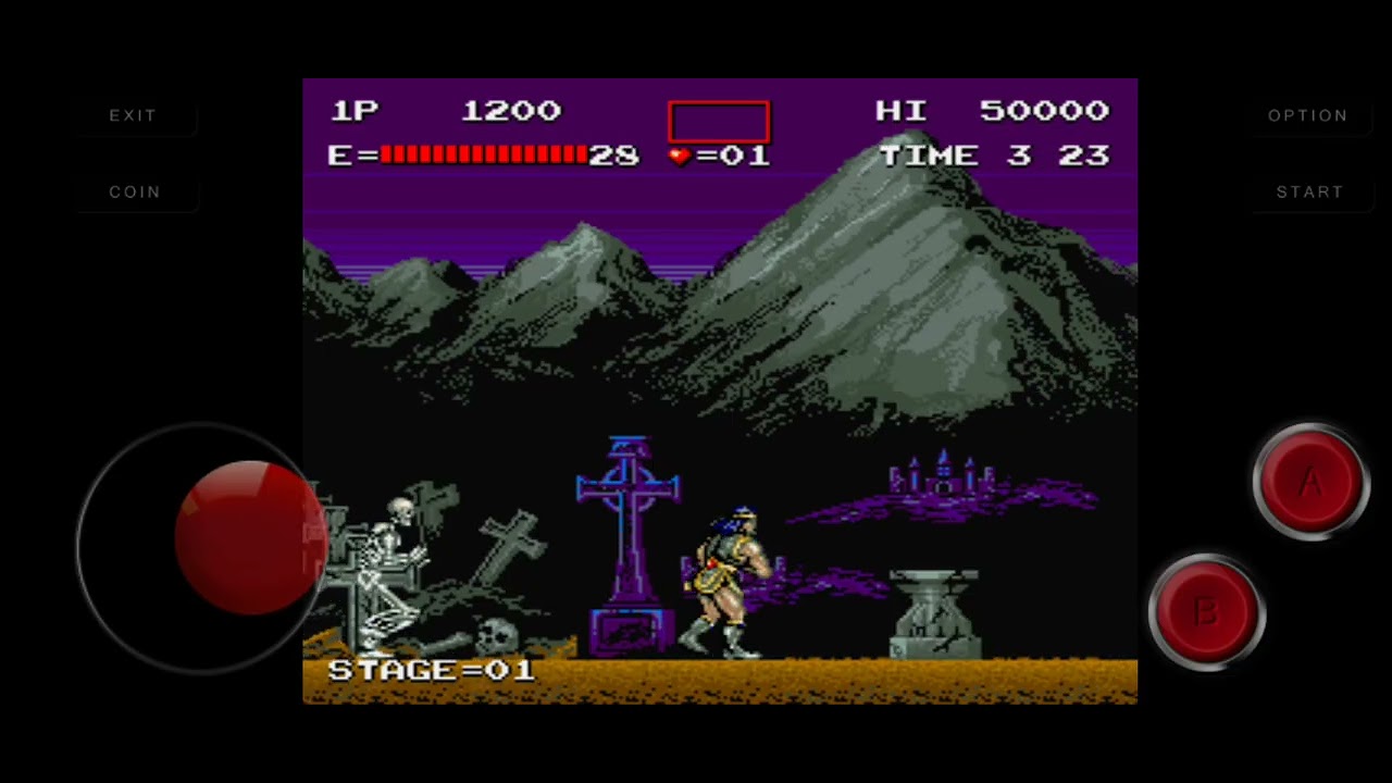 Pedido de @Retro_Gamer. JOGANDO HAUNTED CASTLE 