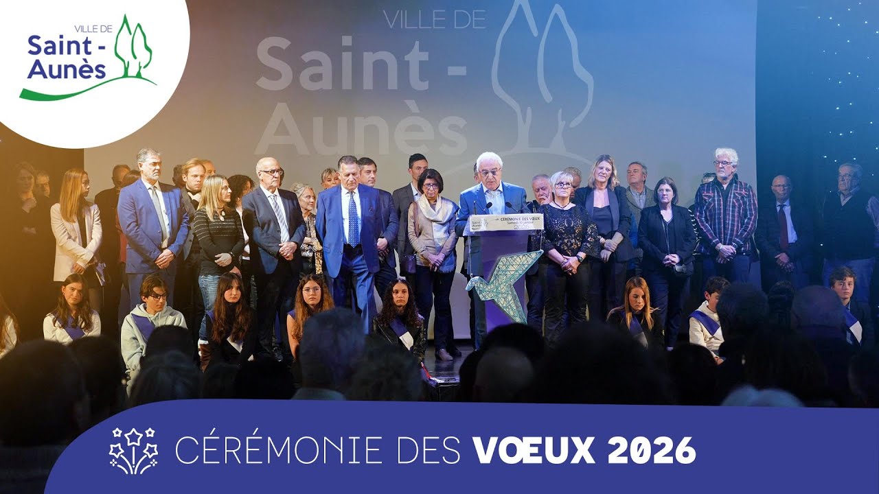 Cérémonie de Vœux 2026 de la Ville de Saint-Aunès