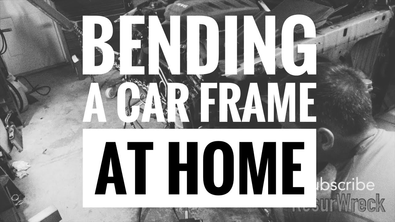 Rebuilding and Bending Frame Rails on an E92 BMW M3 - Part 3