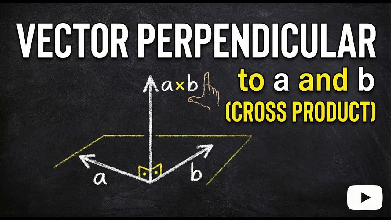 Vectors Made Easy: Dot & Cross Product Hacks @Mathswithmahesh90