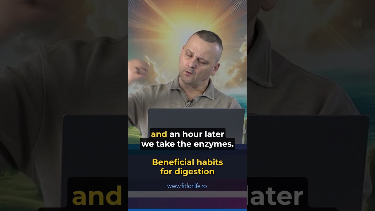 Beneficial habits for digestion