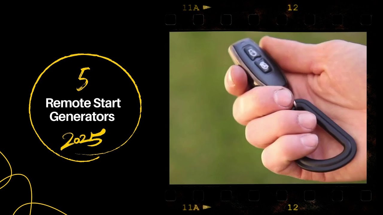 Looking for a Remote Start Generator in 2025? Here&rsquo;s the Best Choice!