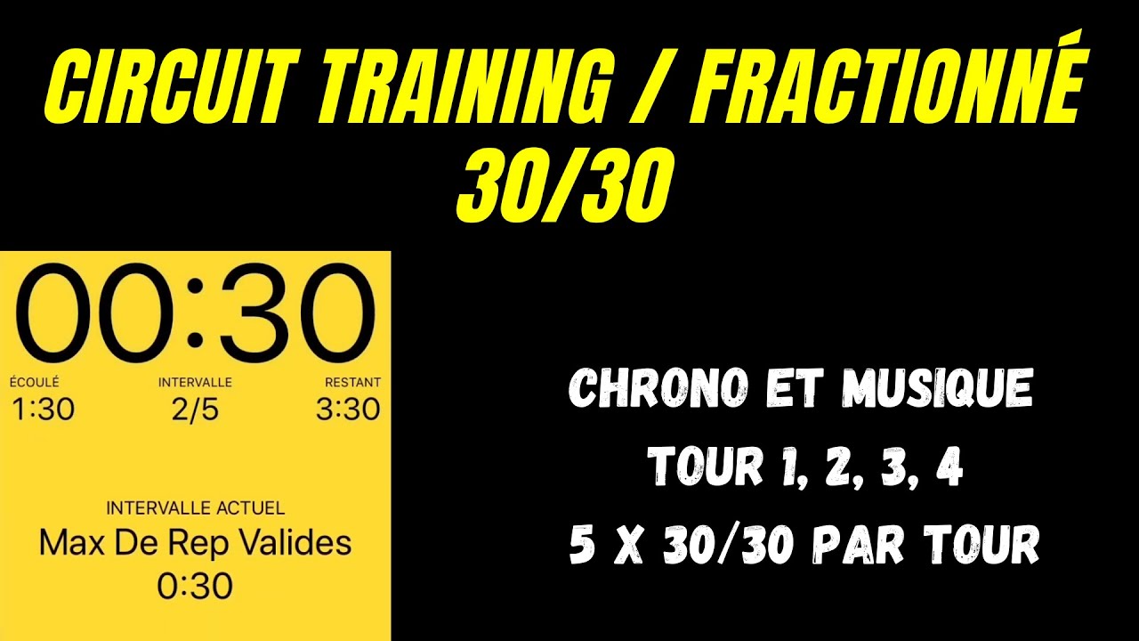 Guidage du temps en musique - Training 30/30 par Doisneau Sport TV